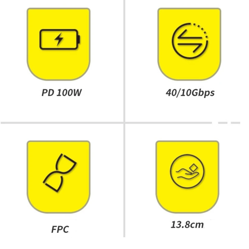 電話用ショート USB タイプ C USB C USB A ケーブル PD 100W USB C 高速充電ワイヤー