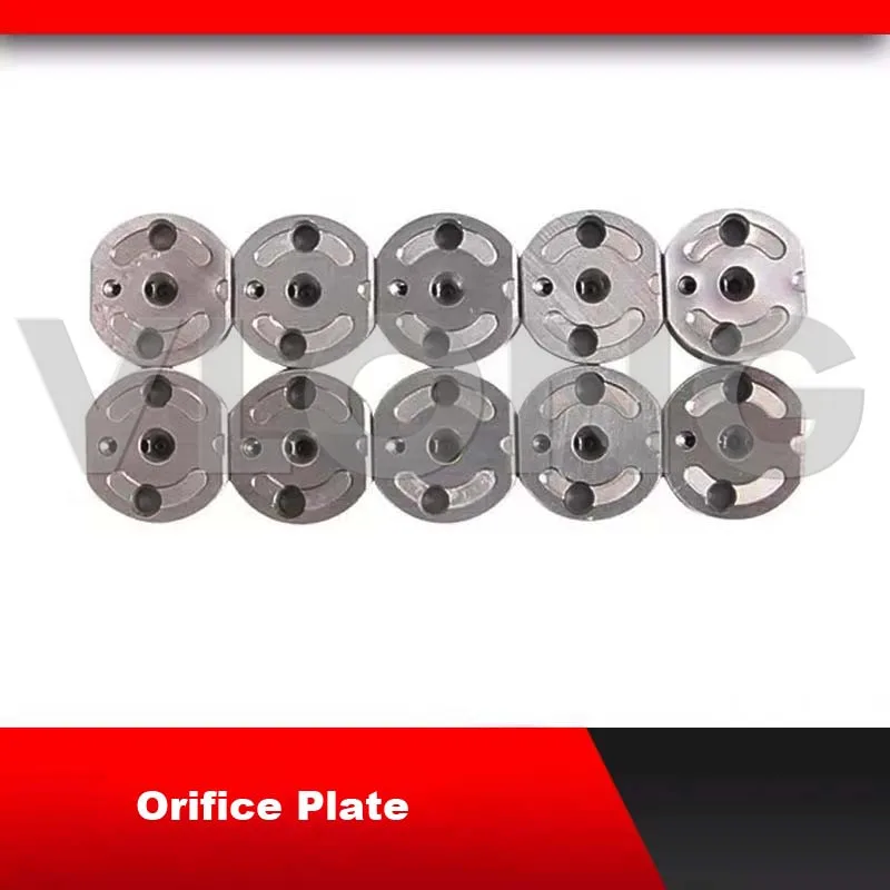 4PCS New Common Rail Valve Plate For Denso Fuel Injector 095000-5215 095000-5226 Sealing Plate 2# Injector Orifice Valve Plate