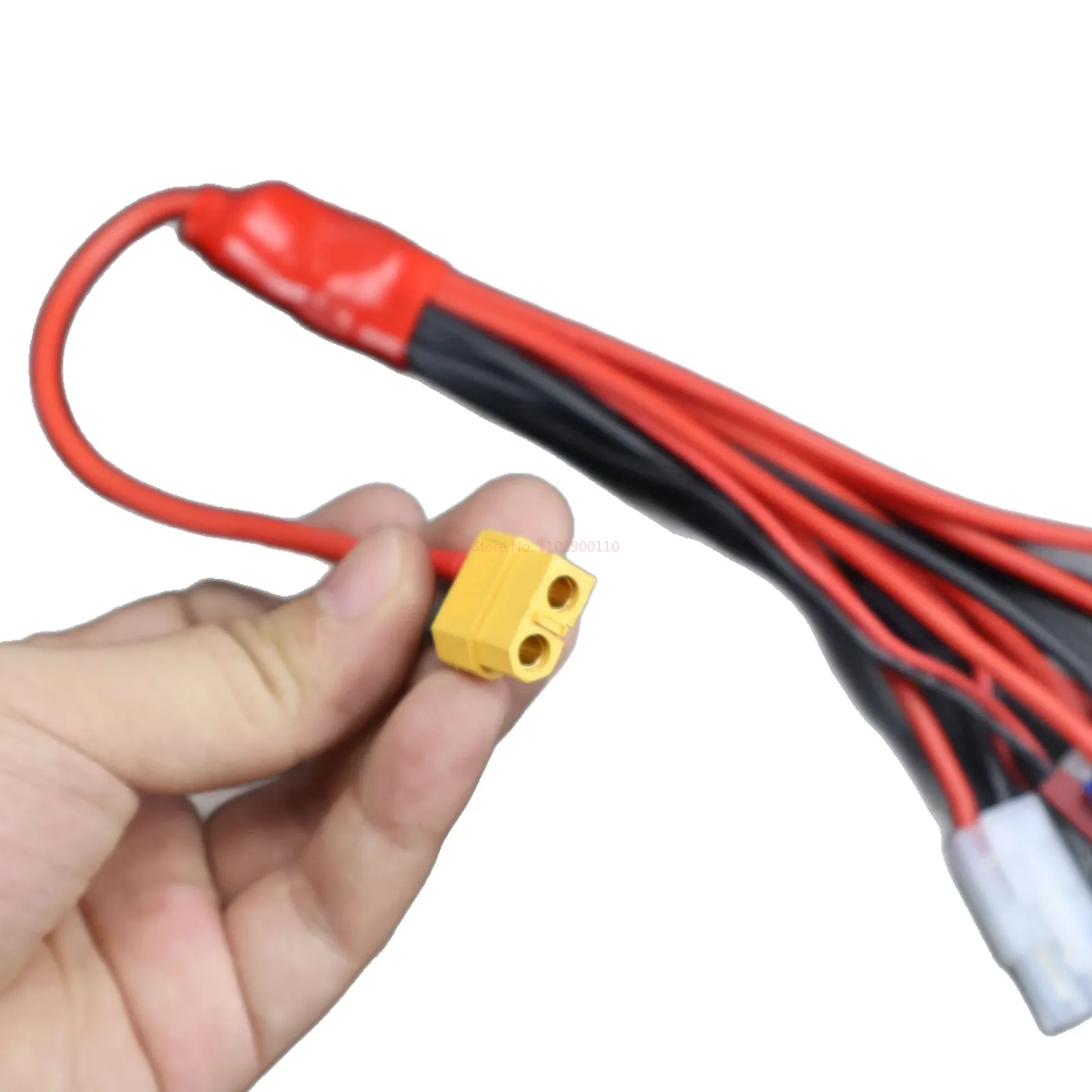 Rc Charger Adapter Connector 8 In 1 Charger 4.0mm Banana Xt60 Trx Tamiya Lipo For Rc Car Drone Imax B6 B6ac Battery Cable