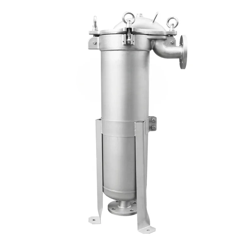 Juice/syrup filtration equipment SS304 stainless steel bag filter housing