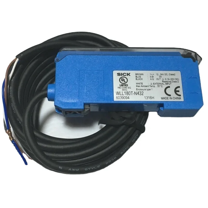 USEMI SICK new and original in stock WLL180T-N432 6039094 inductive proximity fiber-optic switch sensors Fiber Optic Amplifier