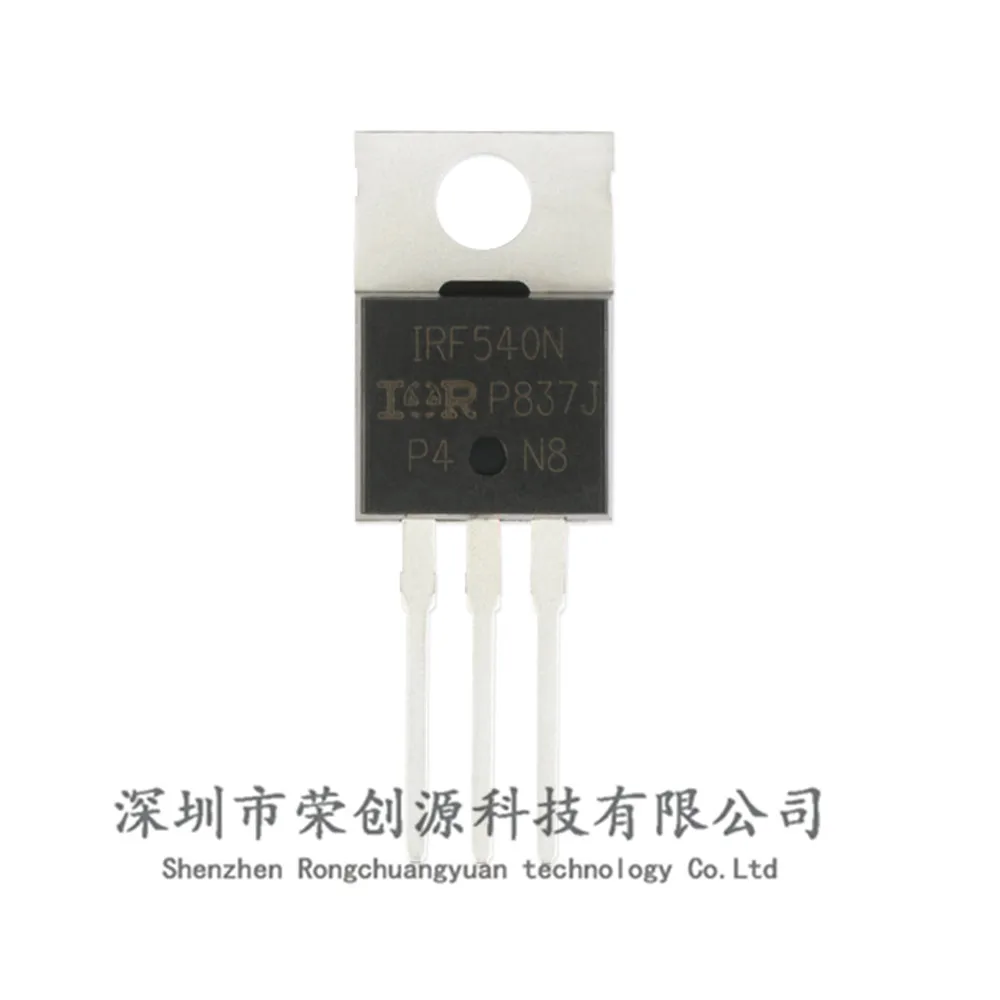 10PCS-100PCS/LOT New and Original IRF540NPBF IRF540N IRF540 TO-220，100V 33A  Power MOSFET