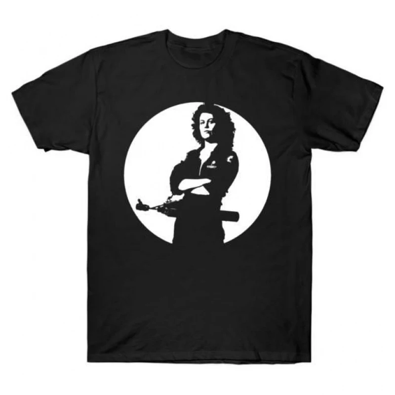 

Ellen Ripley 0412 Sci-Fi Alien Gift T-Shirt Weyland LV-426 Xenomorp Horror movie Short Sleeve Graphic clothes All size tops