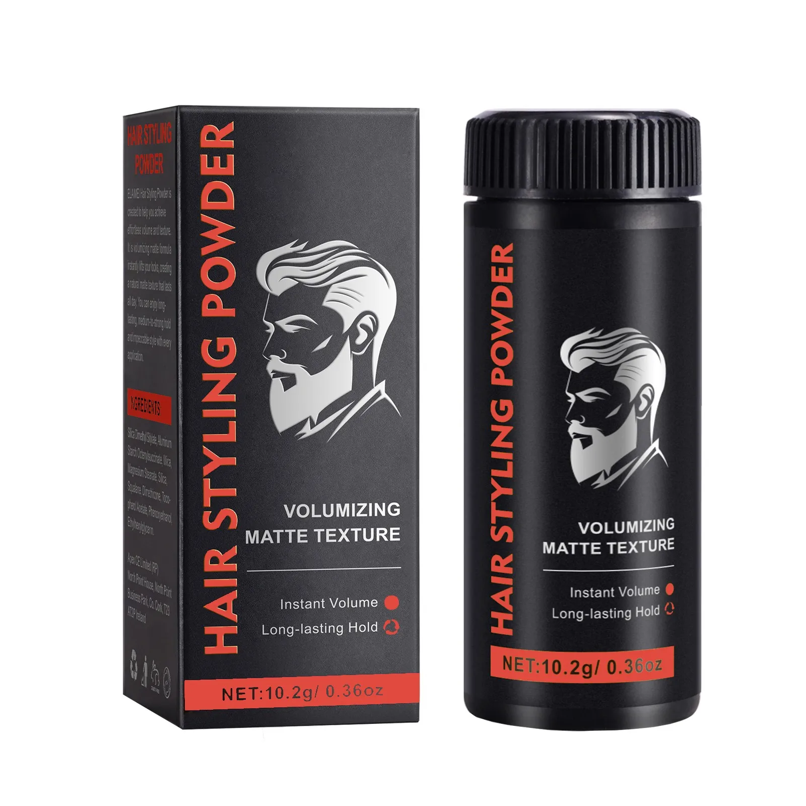 Protable Volumizing Hair Styling Powder Long-Lasting Hair Texturizer for Capturing Hairstyles Enhancing Styling Hair Treatment
