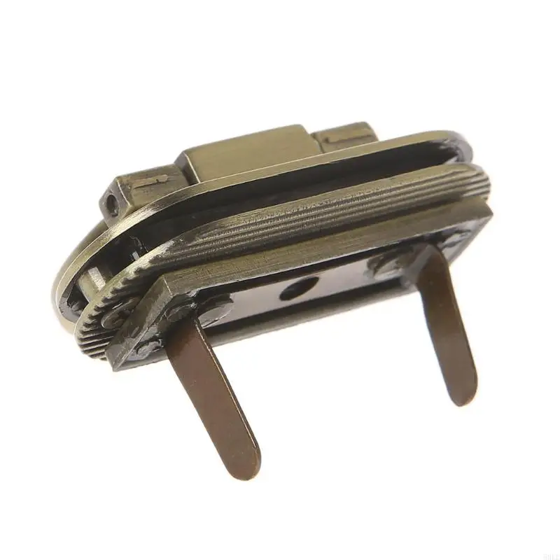 50LE Metal Clasp Turn Lock Twist Locks for DIY Handbag Craft Basware Hardware