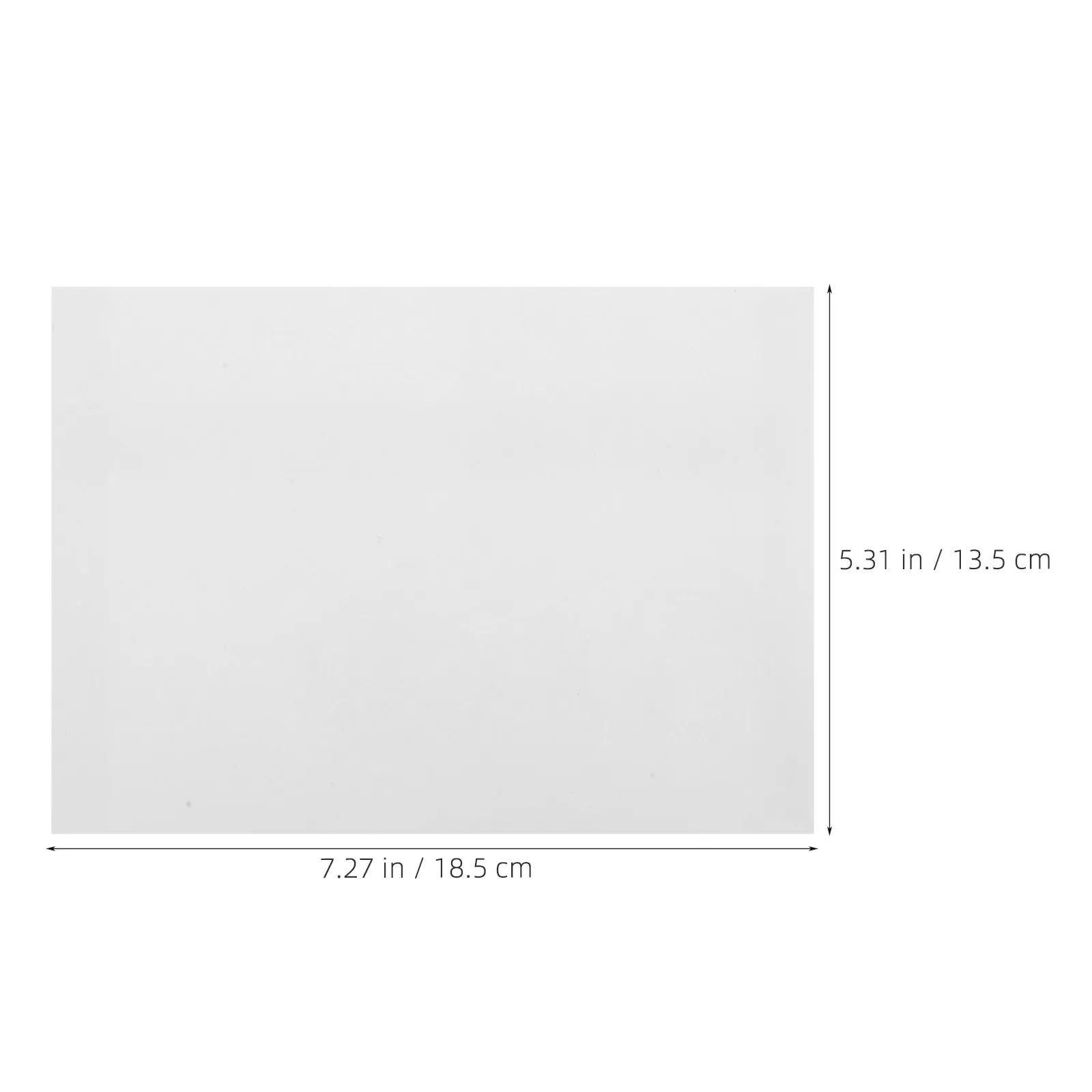 50Pcs A7 Self Seal Blank Envelopes Thickened Paper Elegant White Letter Envelopes for Business Mailing Graduation Christmas