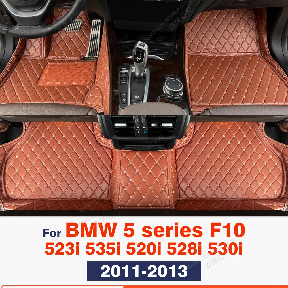 For BMW 5 series F10 2011 2012 2013 523i 535i 520i 528i 530i Car floor mats Carpet Cover Interior Accessories