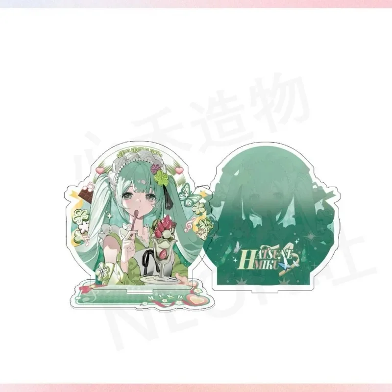 Nieuwe Hatsune Miku Acryl Stand Figuur Hatsune Miku Project Diva Anime Randapparatuur Leuke High Definition Acryl Desktop Ornament