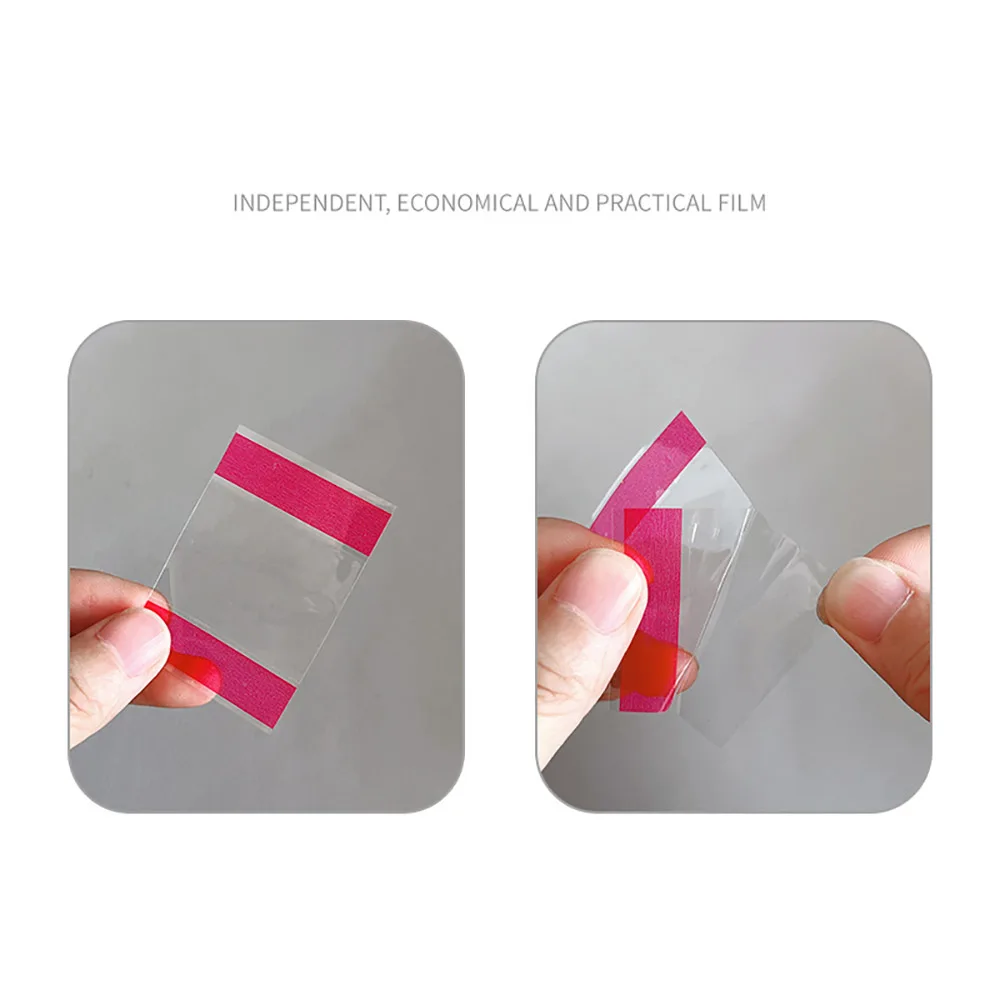 -Cinta de limpieza- Plantilla de uñas Stamper Gel removedor cinta manicura impresión desechable esmalte limpieza adhesivo parche herramienta de uñas 404