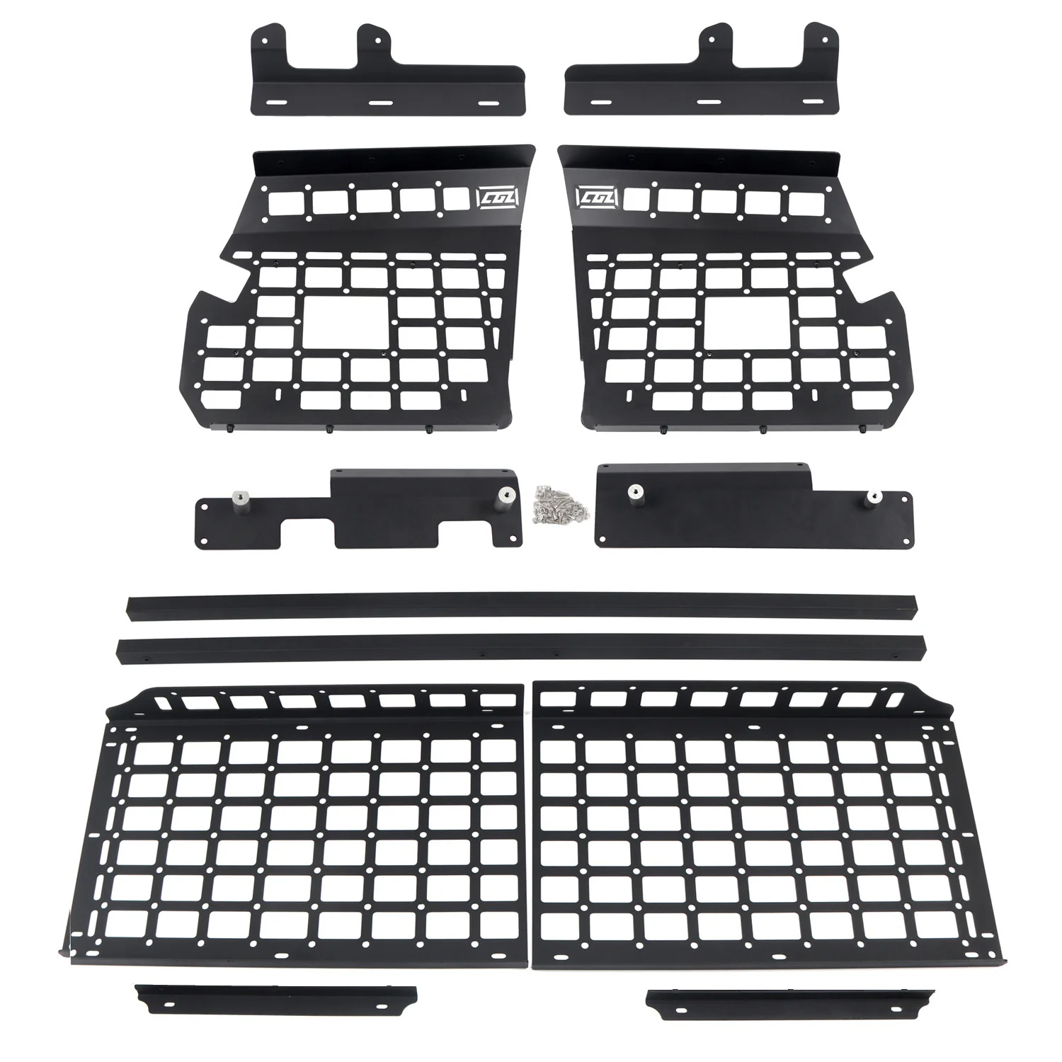 For Lexus GX 470 GX470 2003-2009 Molle Panel Modular Storage Panel System Trunk Organizers Storage Bracket Luggage Holder Shelf