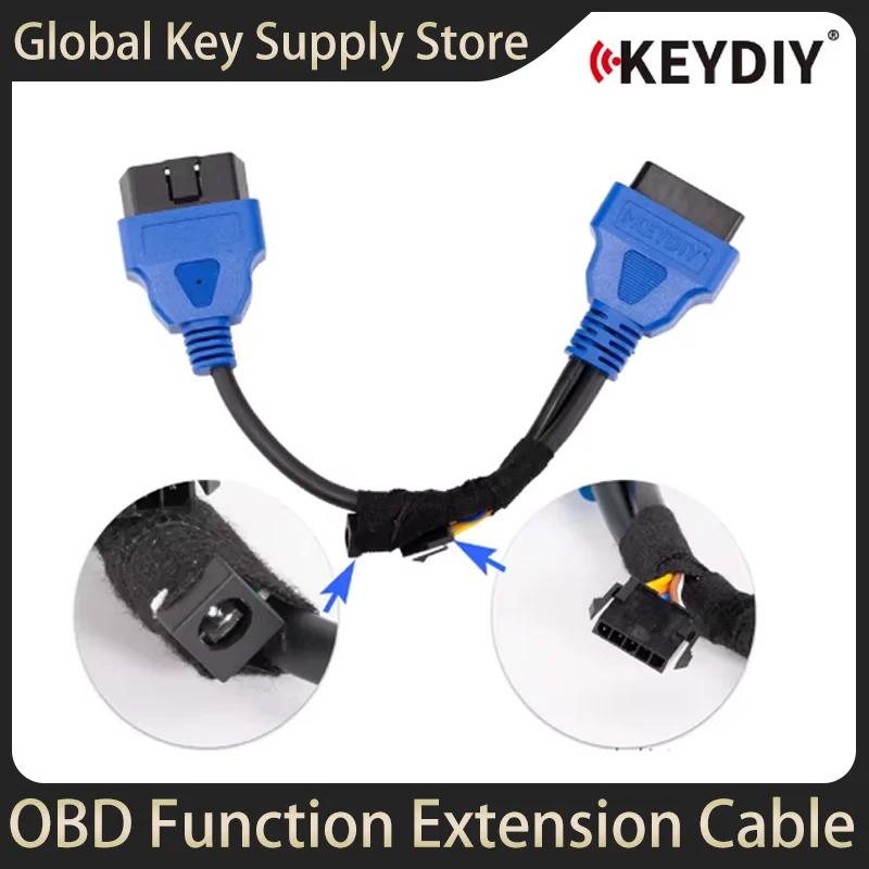 

KEYDIY OBD Function Extension Cable for Ford Vehicle used with KD X4 Programmer