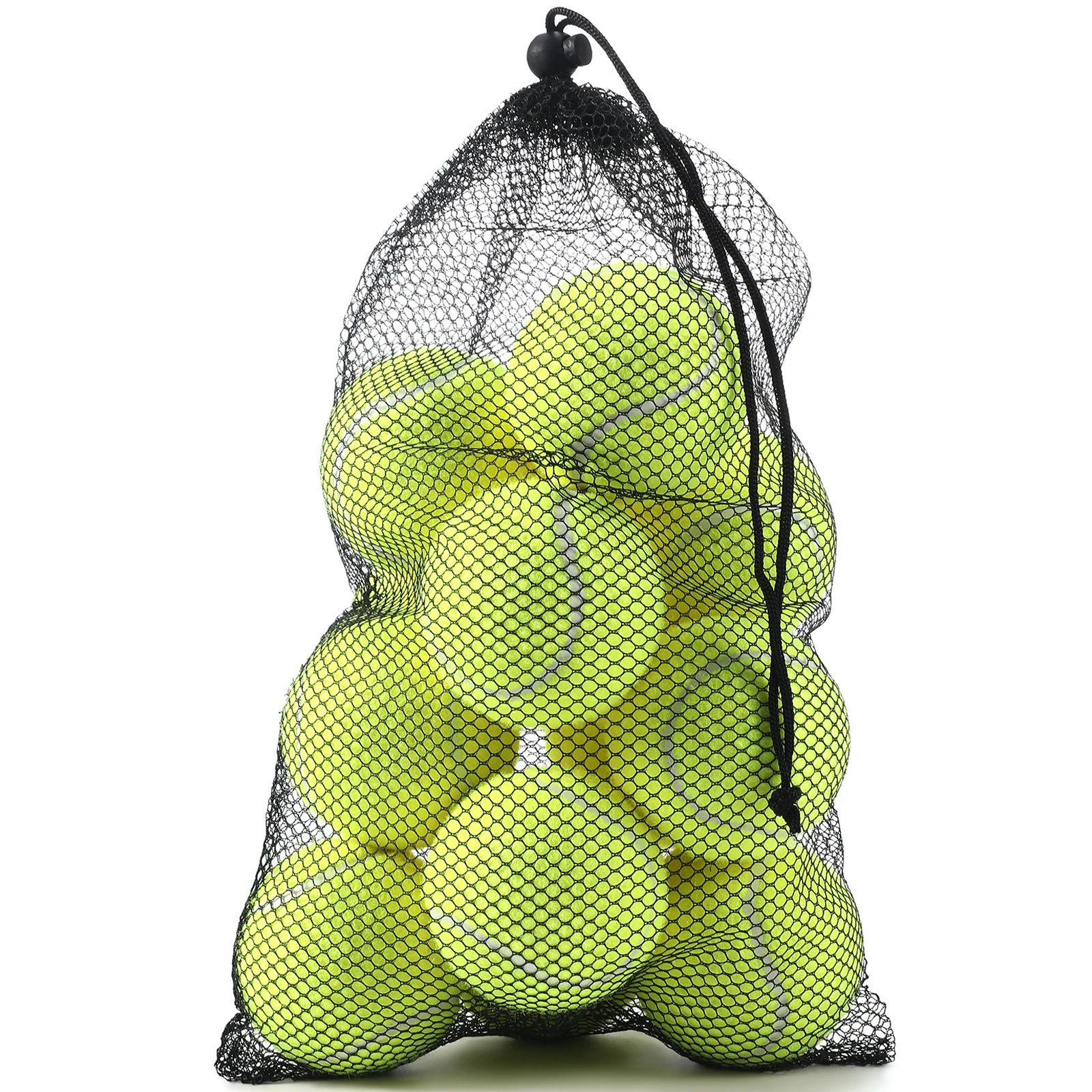 Tennis Balls,12/20PCS Advanced Training Balls for Beginner Pet Dog practice Tennis Balls with Mesh Bag for Easy Carry