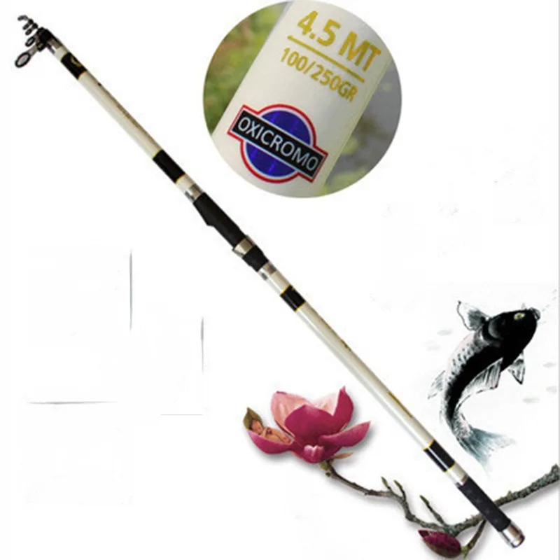 WinsCraft High Carbon Telescopic Fishing Rod, Sea Boat Rod, Throw Surfcasting Pole, Long Throw, 3.2 m, 4.5m, 4.5m, 4.5m, 4.5m