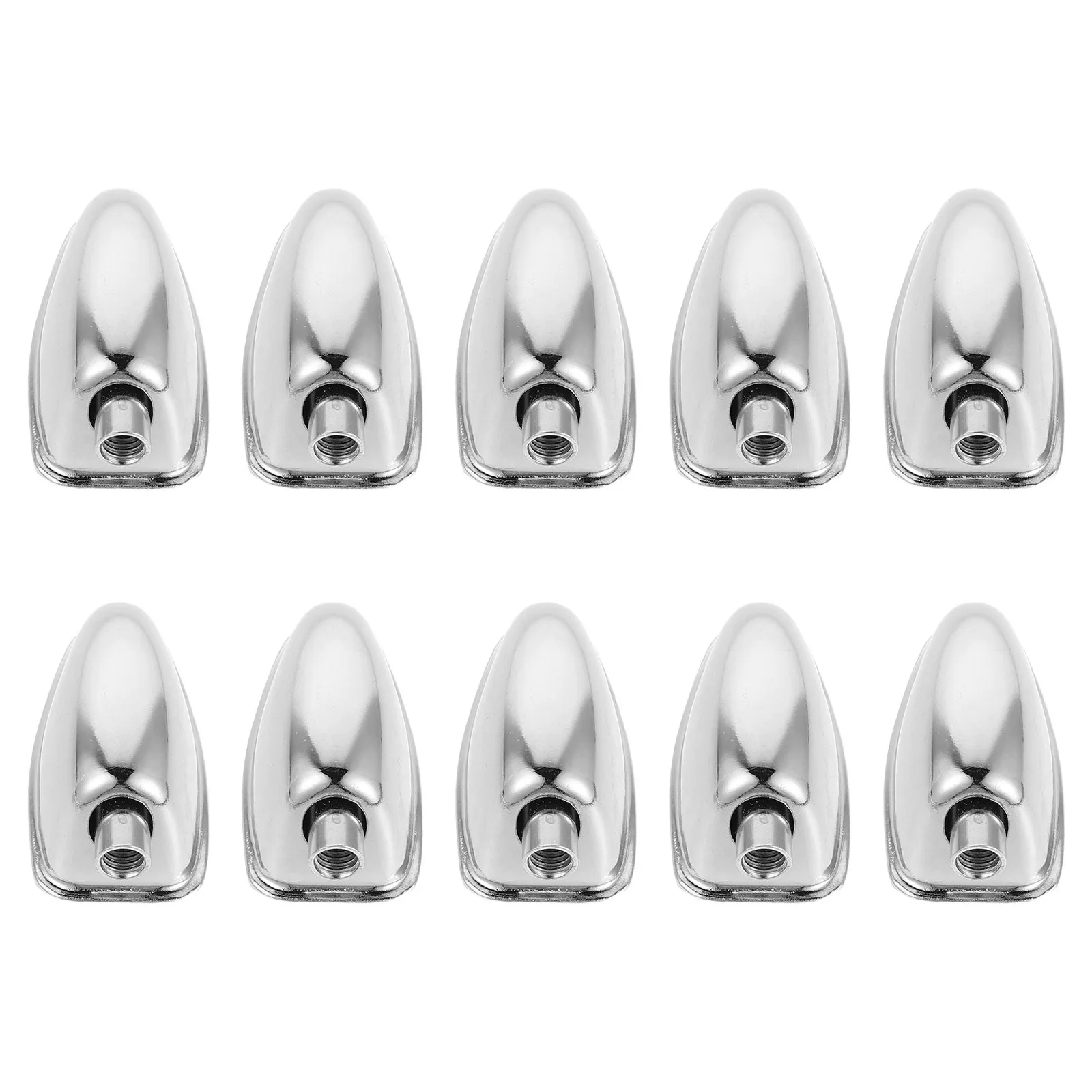 

10Pcs Snare Drum Hardware Triangle Ears Durable Finish Universal Compatibility Percussion Accessories Drum Ears