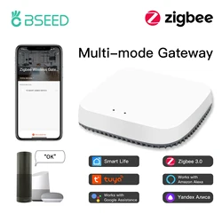 Bseed zigbeeゲートウェイワイヤレススマートスイッチスイッチサポートチュウヤスマートライフアプリgoogle alexa