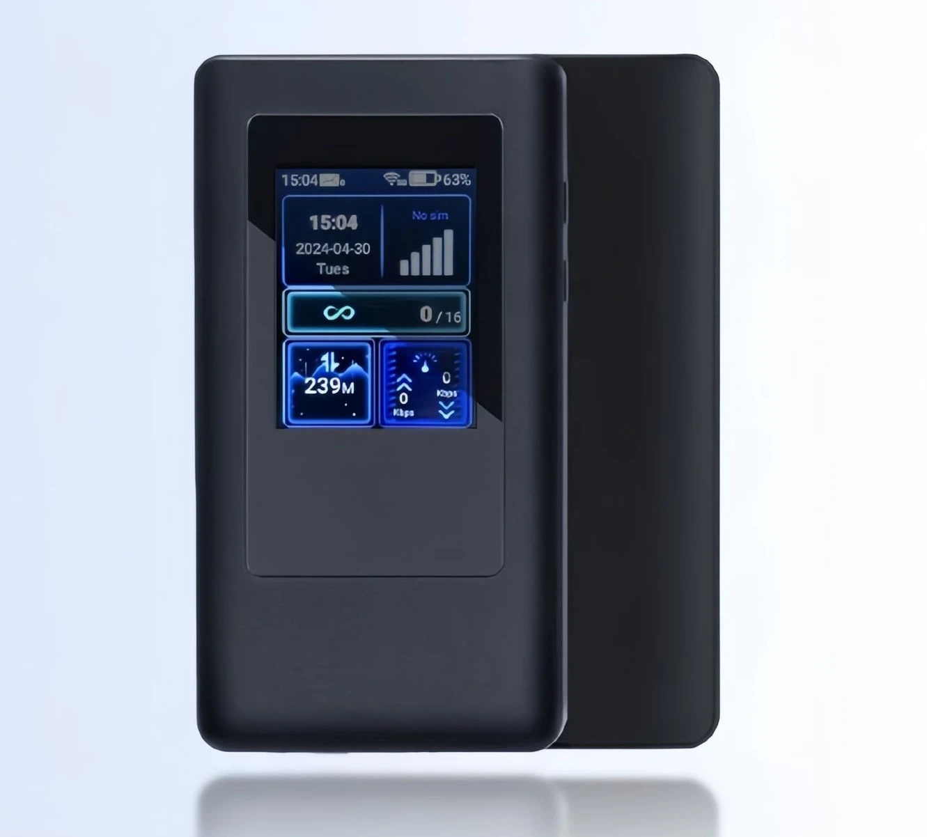 Gigabit network port, portable wifi car wireless network, mobile plug-in sim card 5g high-speed router