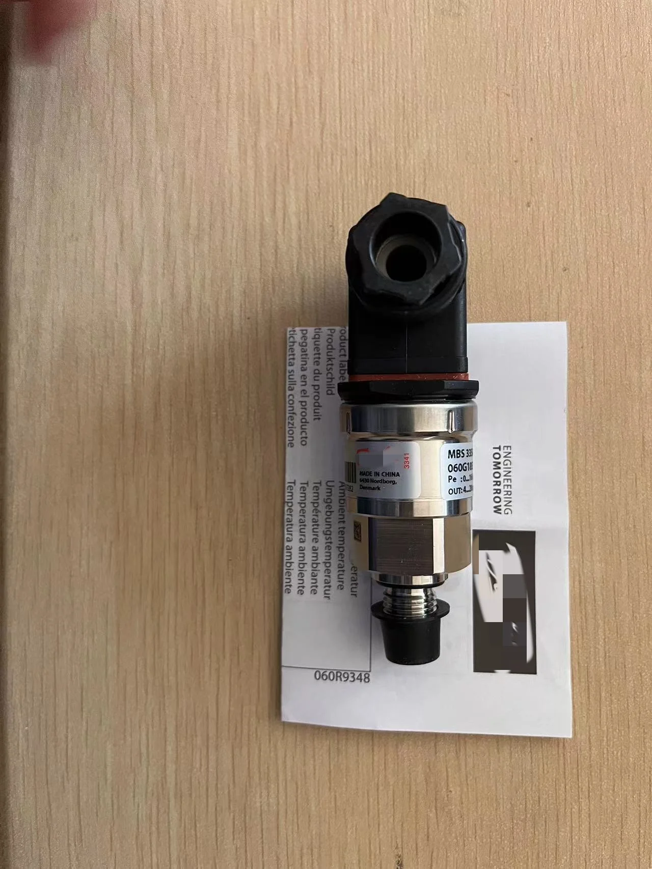 Capteur de pression MBS3350, numéro de commande 060G1853, neuf, original