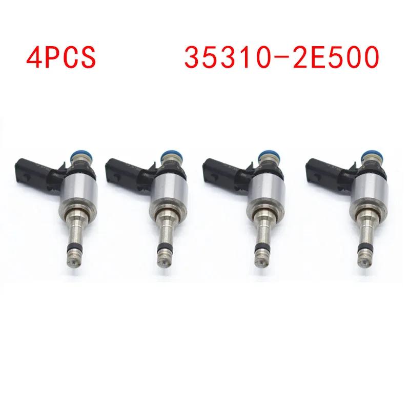 4 Pieces/Lot Auto Parts Fuel Injector 35310-2E500 Fit For HYUNDAI Elantra Tucson KIA Forte Soul 353102E500