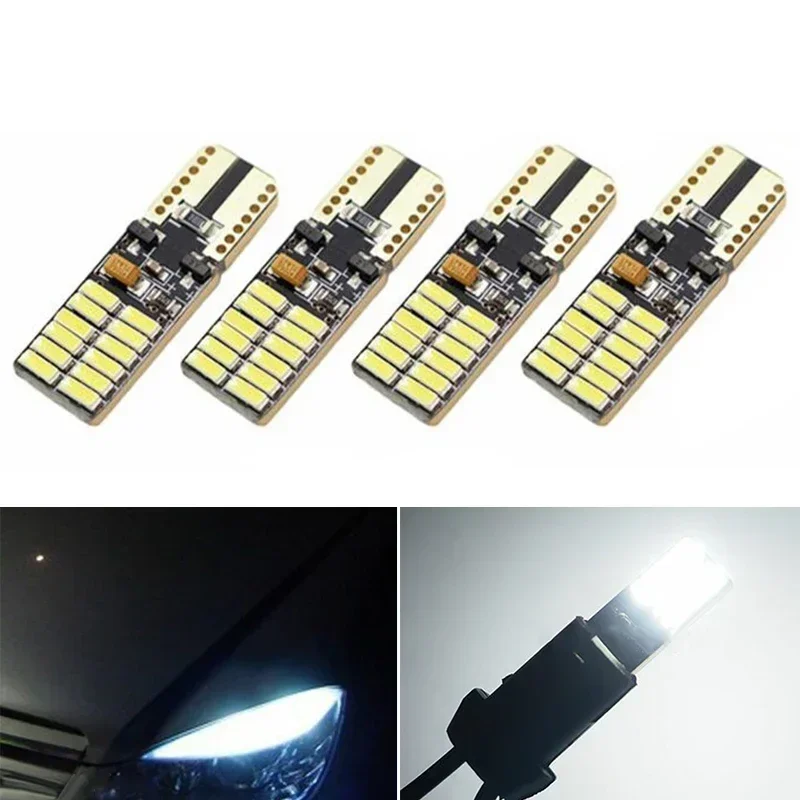 4x LED Light Bulb T10 30*10mm Professional Free Accessories Universal For Mercedes W204 5W USEFUL