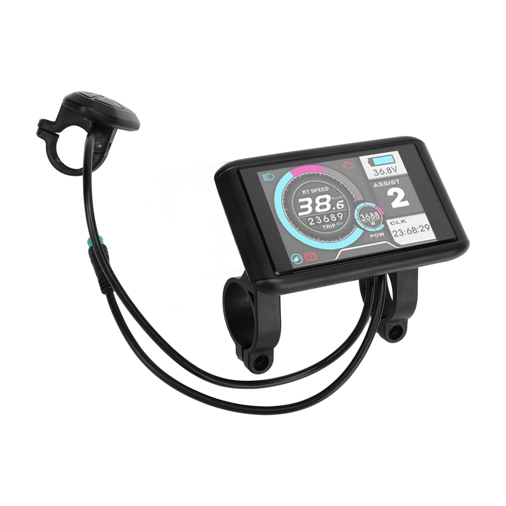 APT-Protokoll und OMD-Protokoll (Nr. 2) LCD UKC1/UKC1 Plus Farbdisplay für E-Bike UKC1/UKC1+ Bildschirm-Tachometer für Elektrofahrrad – Detail 3