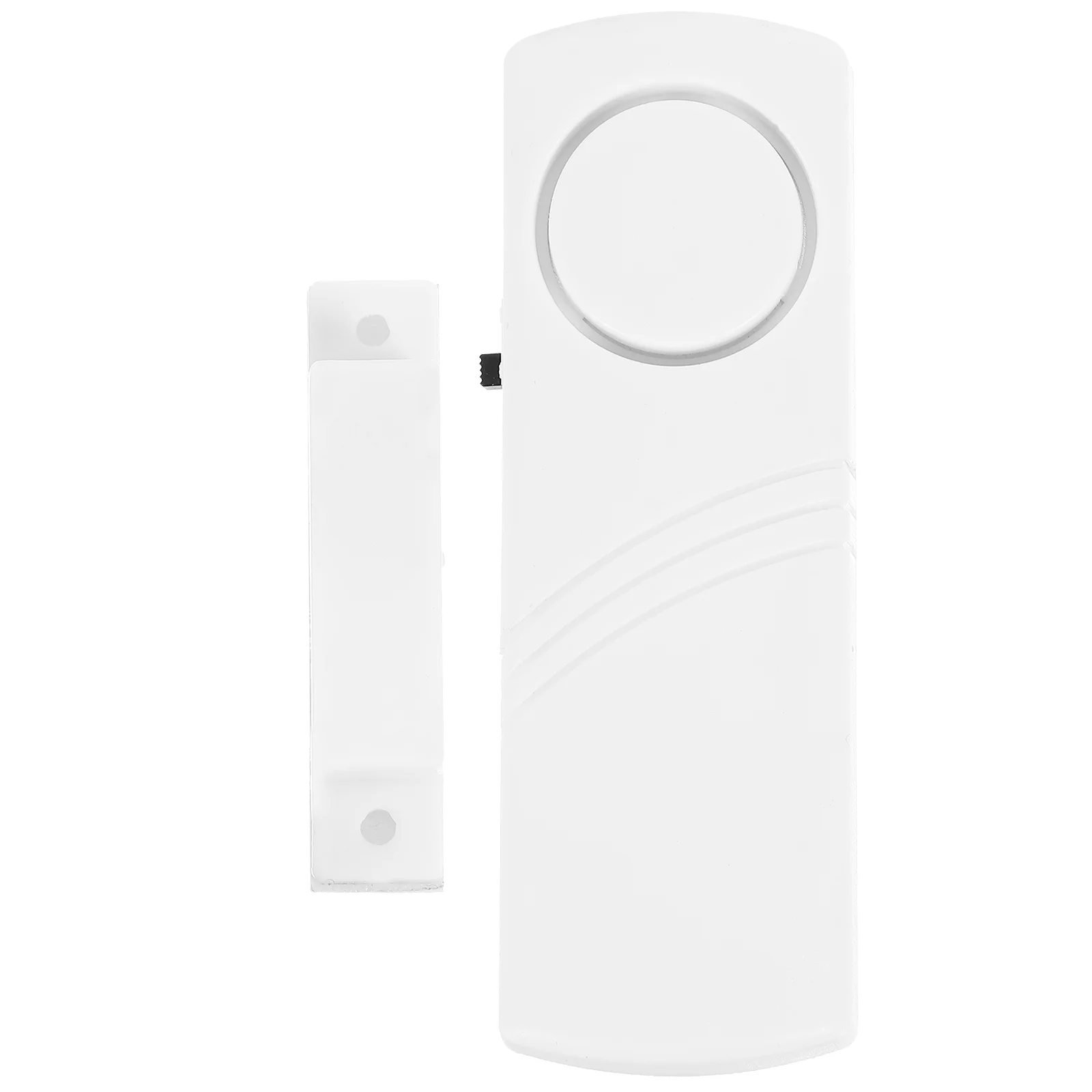 Sensor de movimiento para entrada de casa, sistema de alarma de alerta, timbre de puerta y ventana, Sensor de movimiento de seguridad (blanco)