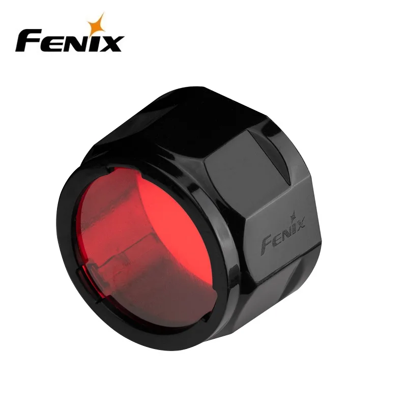 Fenix AOF-S+V2.0 Red Filter Adapter Compatible with Flashlights with a Head Diameter of 25.4 or 26.5 mm.