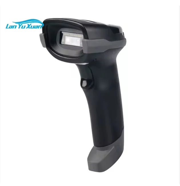 1D 2D QR Barcode Scanner  Wired with Level Indicator Digital Printed Bar Code Reader Cordless Handheld Barcode Scanner
