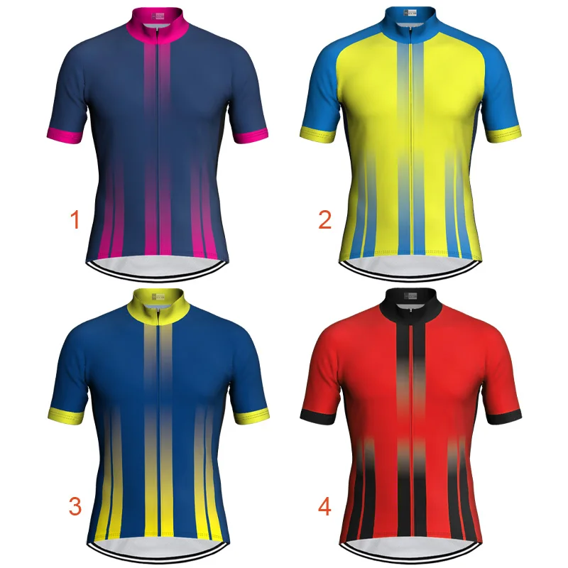 

Professional Cycling Jersey Clothes, Short Sleeve, MTB Jacket, Road Bike Downhill Top Wear, Pockets Sweater, Racer Jersey