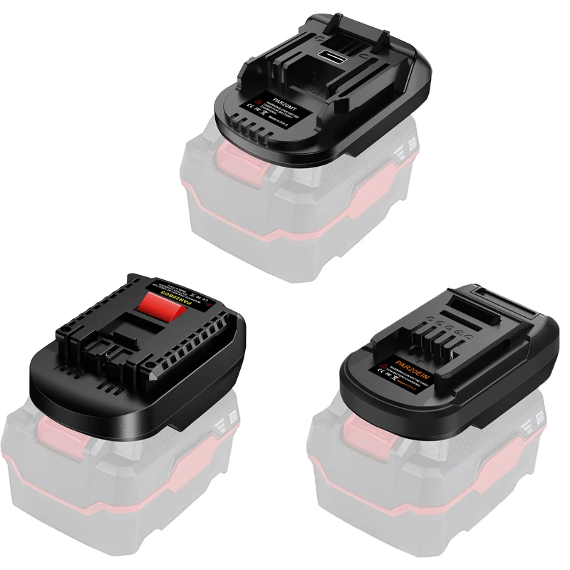 Для литий-ионных аккумуляторов Parkside 20 В для аккумуляторов Ein-hell/Bosch/Makita 18/20 В, электроинструменты PAR20EIN PAR20BOS PAR20MT, адаптер аккумулятора