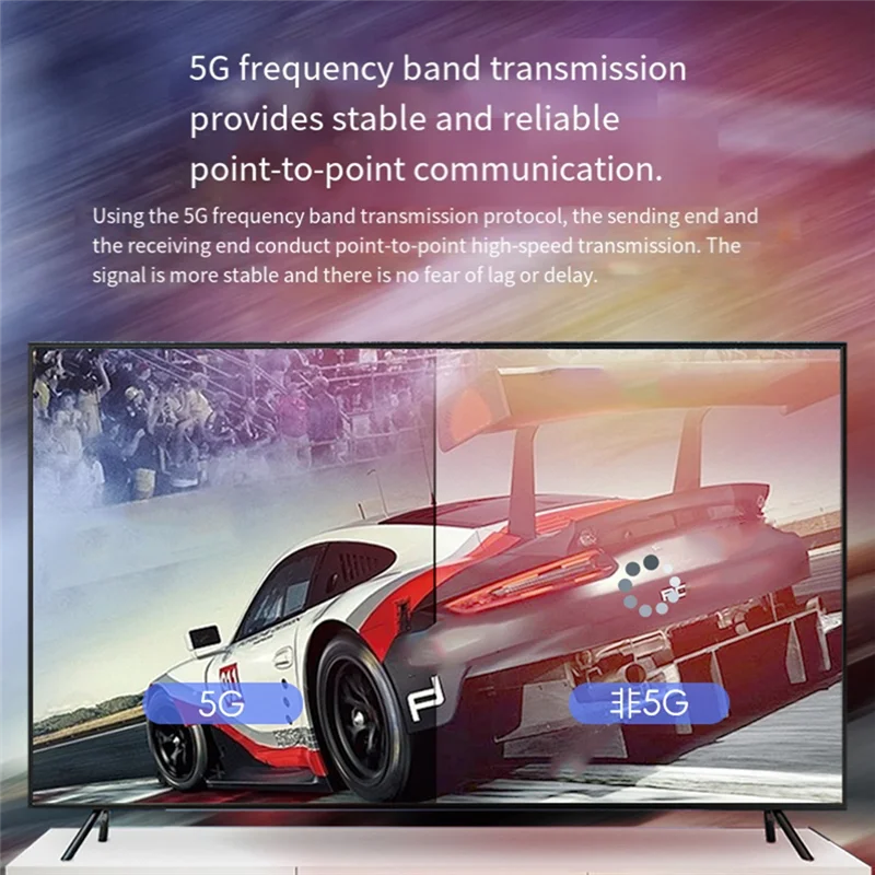 

T82C Hot Sale-Video Transmitter Receiver 1080P 100M Wireless -Compatible 1 TX To 4 Splitter For Camera Laptop PC To TV Monit