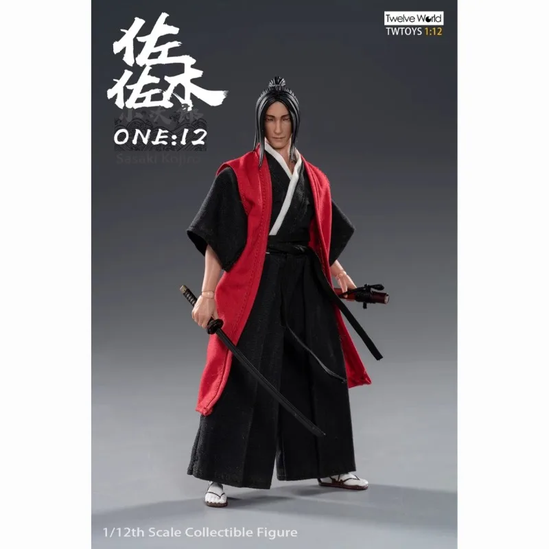 Genuine Goods in Stock TWTOYS TW2149A B Sasaki Kojiro 1/12 16CM Authentic Male Soldier Action Model Art Collection Toy Gifts