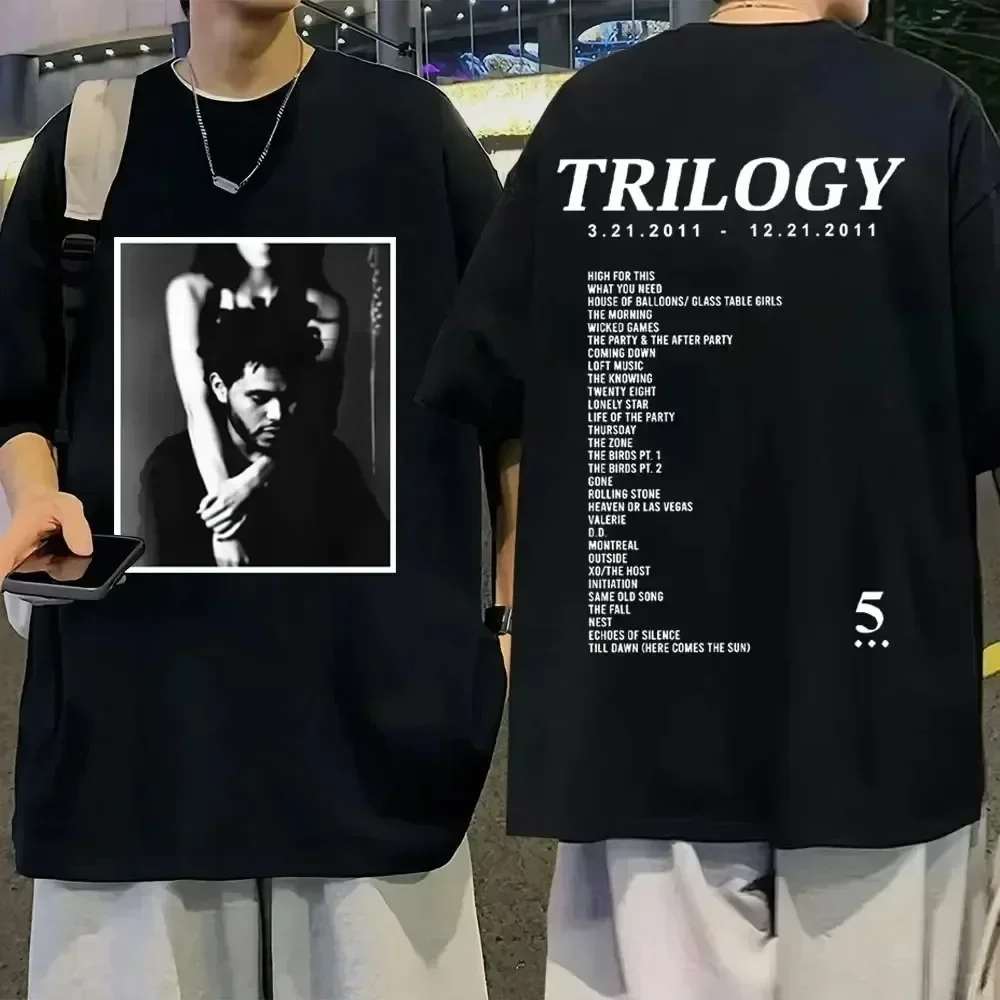 The Weeknd T-Shirt Men Women Tee After Hours Til Dawn Tour Take My Breath Graphic Tshirt Oversized Fashion Cotton T Shirt Tops