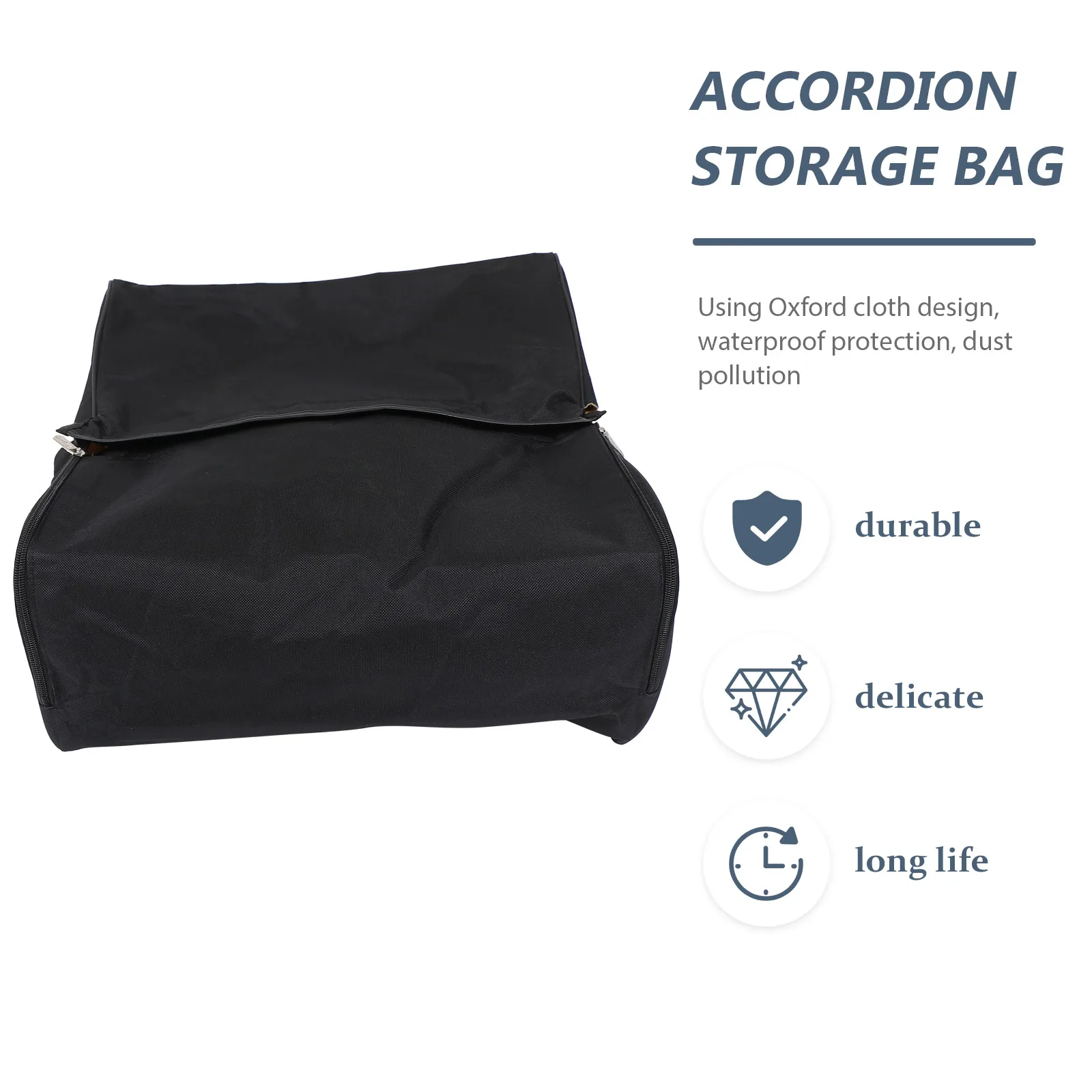 

Accordion Bag Storage Practical Holder Musical Instrument Carrying Folders Accessory Organ Travel
