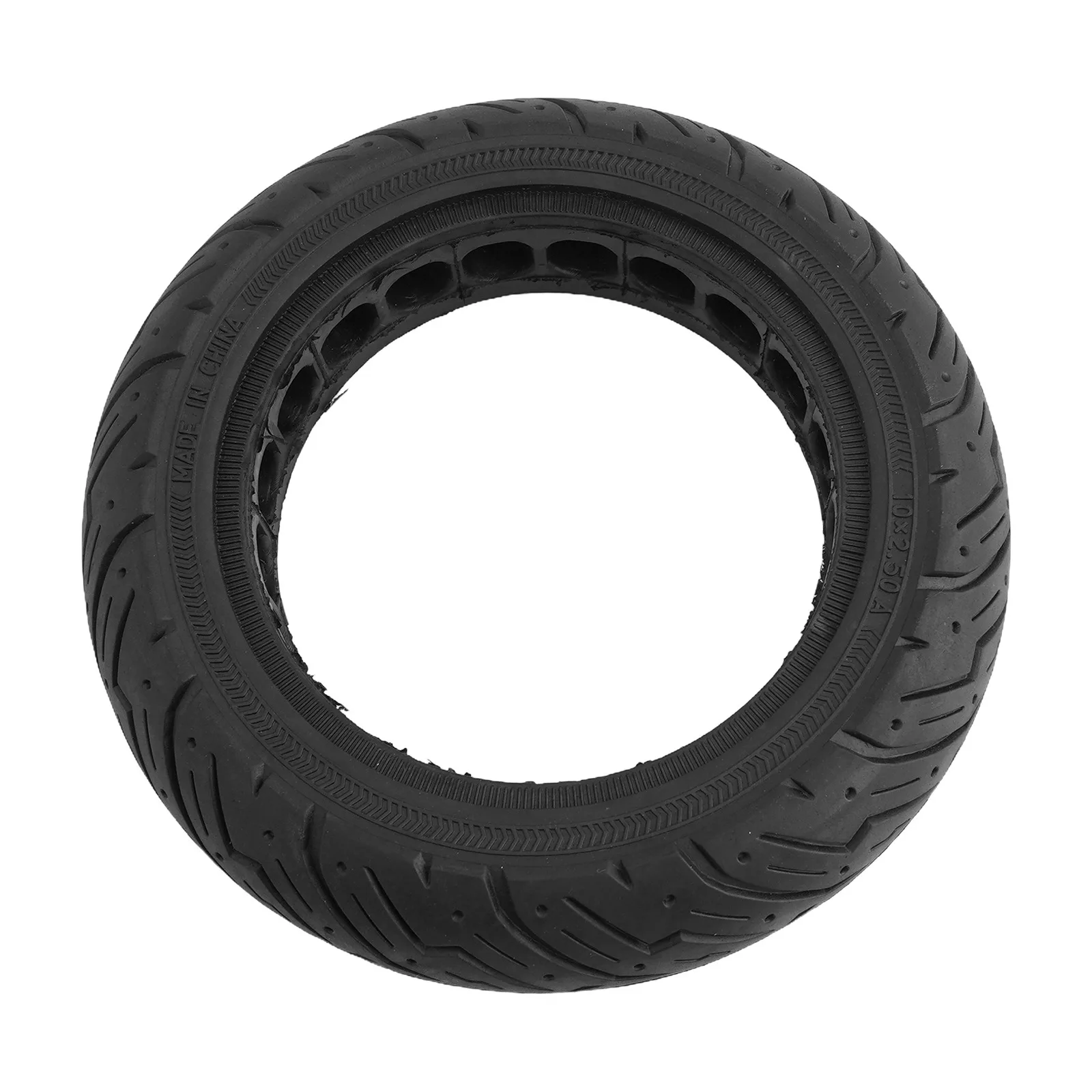 10inch 10x2.5-6.5 Scooter Solid Tires For Xiaomi For Ninebot MAX G30 Electric Scooter Rubber Tyre Anti-skid Tire