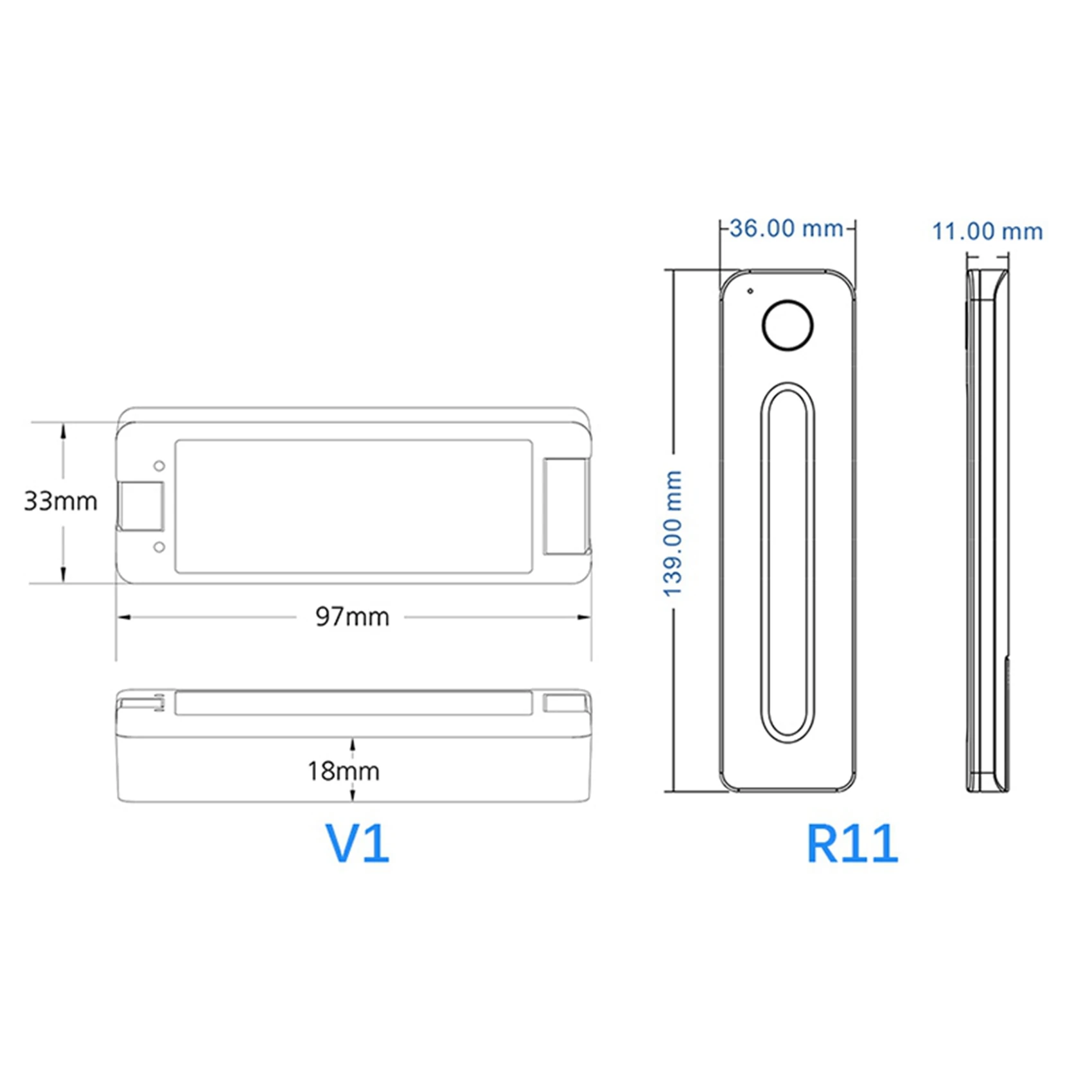 FULL-3X LED調光器 12V 5V 24V 36V 8A PWM ワイヤレスRFスイッチ 2.4G高輝度接触式リモコン付き LED単色ストリップ用