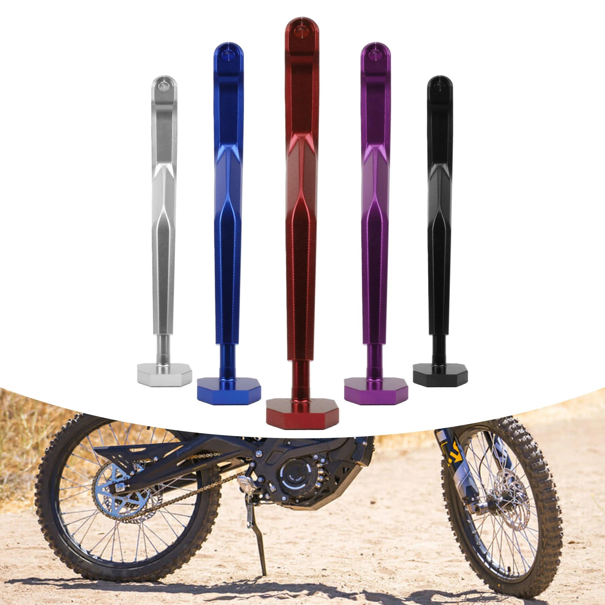 Motorcycle Foot Side Kick Stand Support Leg For Sur ron Light Bee X S Electric Ebike Dirtbike Motocross Modified Accessories view 4