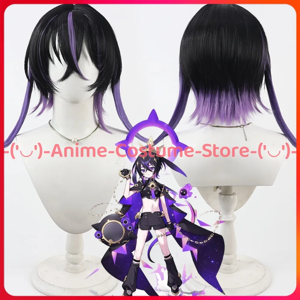 Compass: Combat Providence Clops Cosplay Wig Anime Game Character Halloween Carnival Party Costume Wigs Heat Synthetic Hair