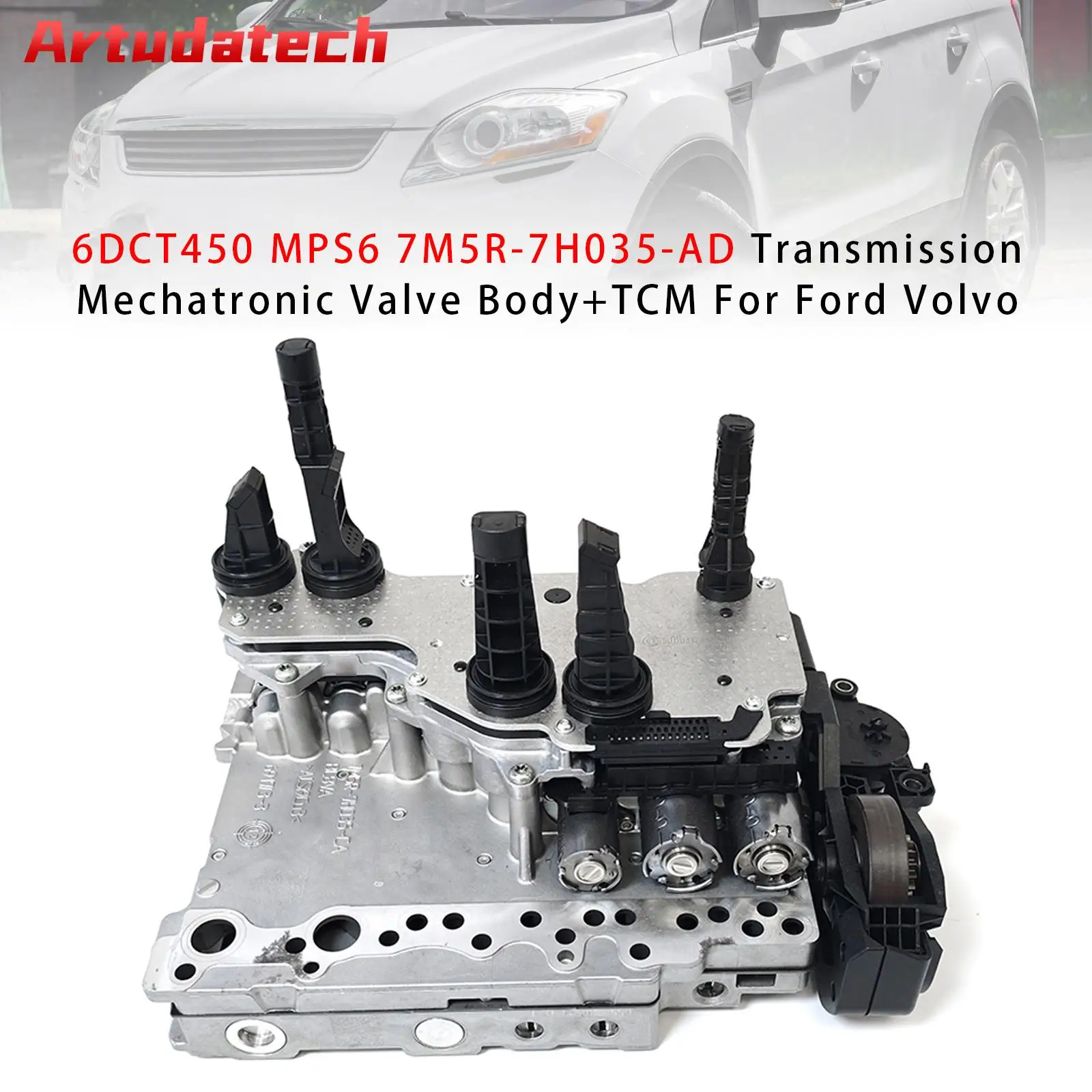 Artudatch 6DCT450 MPS6  7M5R-7H035-AD Transmission Mechatronic Valve Body+TCM For Ford Car Accessories