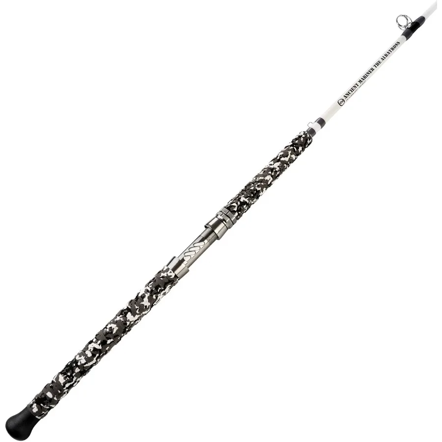 

Catfish Fishing Rods 7'6 OnePiece Glow with Black Light for Nighttime Catfishing Casting Rod Medium Heavy Power