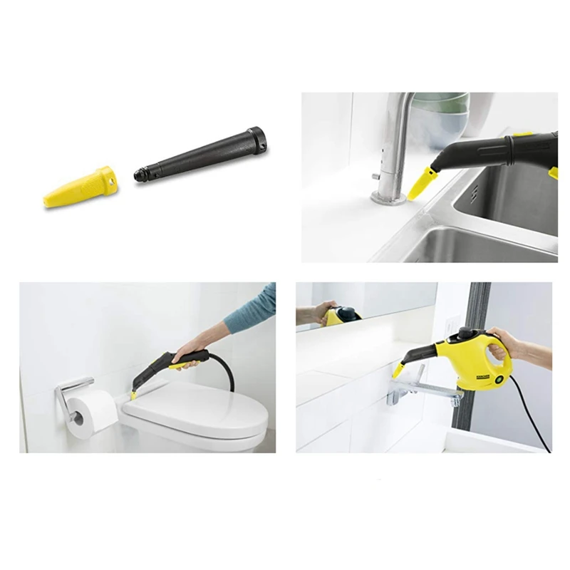 B02C-Per Karcher Aspirapolvere A Vapore SC2 -SC7 CTK10 Accessori Potente Ugello di Pulizia Spazzola Testa Specchio Parti