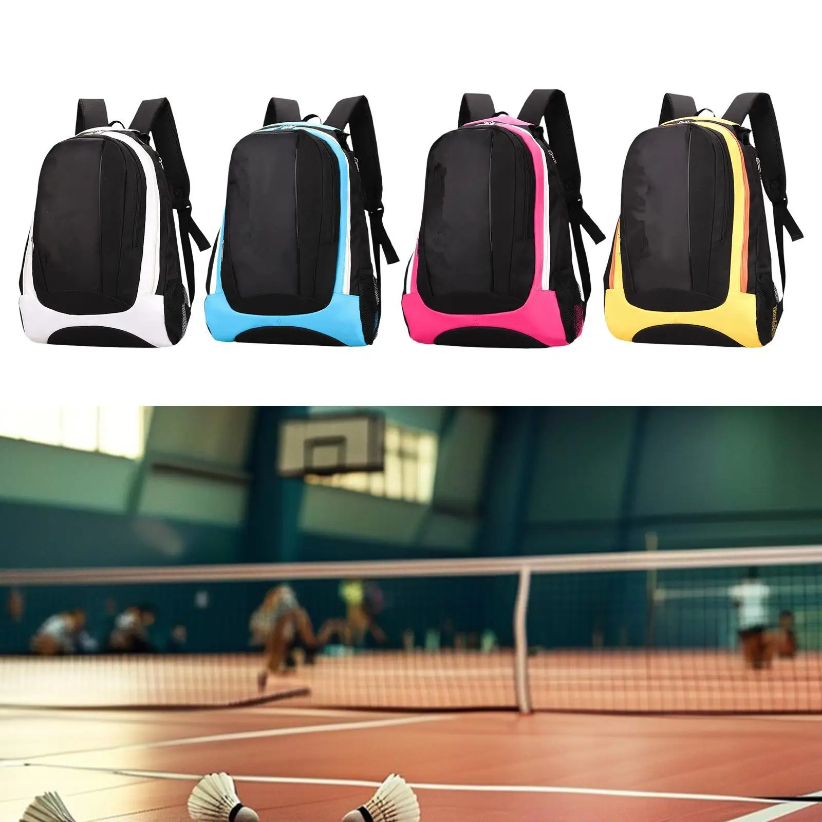 Badminton Backpack Portable Stylish Tennis Backpack for Outdoor Sports Travel