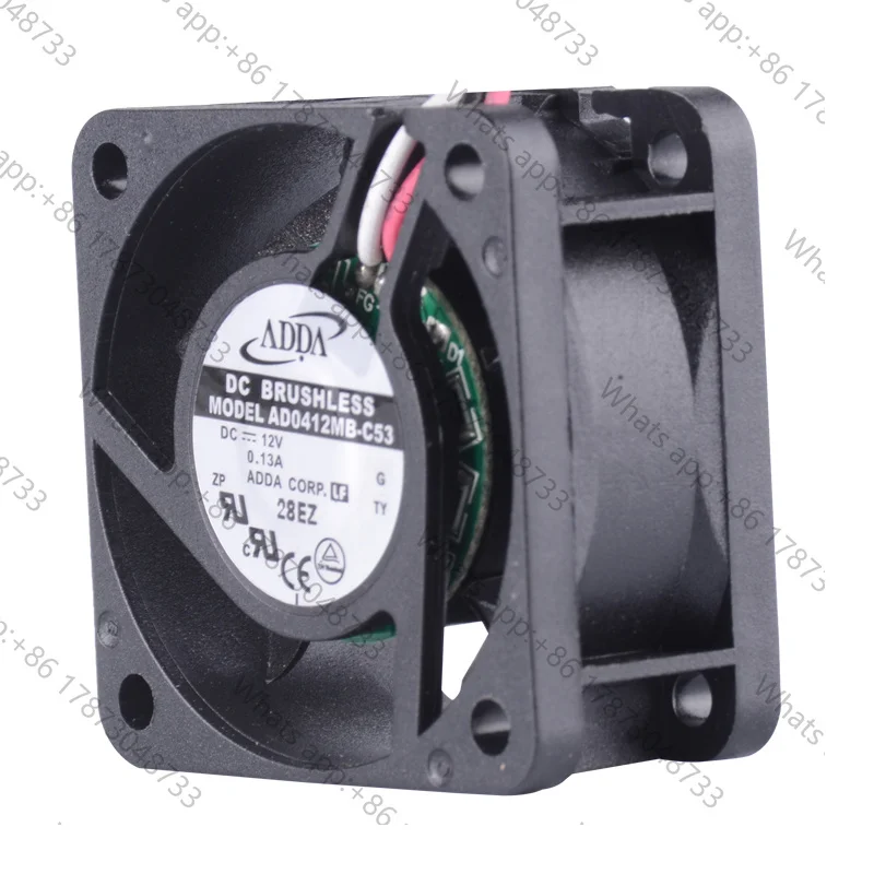 Tool PartsNew original AD0412MB-C53 12V 0.13A 4CM 4020 three-wire cooling fan equipment