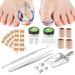 Ingrown Toenail Correction Set Treatment Kit Stainless Steel Ingrown Toenail Correcter Lifter Tweezers Toenail Sticker Spring