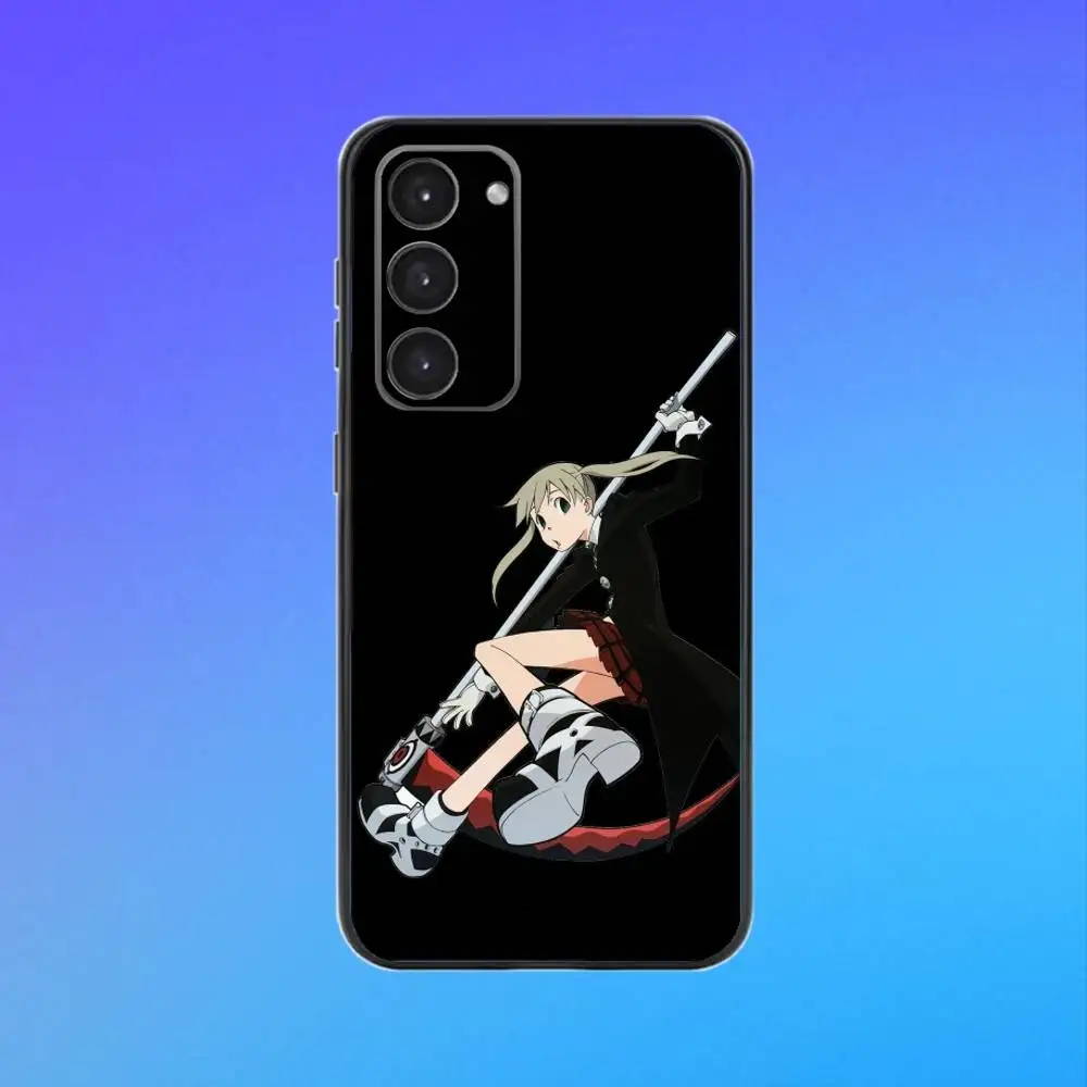 Custodia per telefono Soul Comics E-EaterS per Samsung A73, A72, A71, A70, A53, A52, A51 Custodia morbida nera