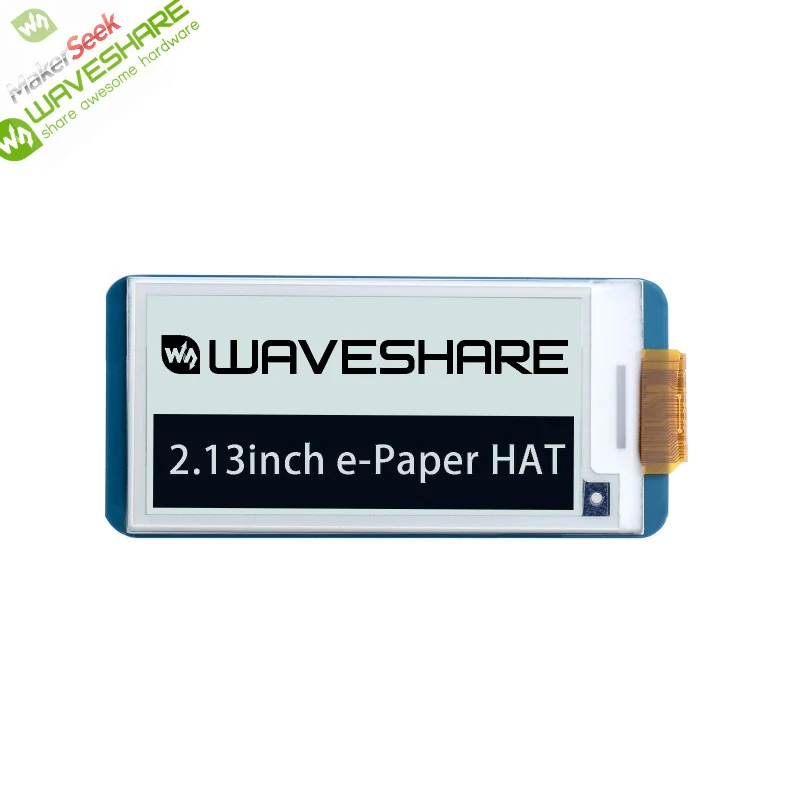 

Makerseek & Waveshare 2.13inch e-Paper HAT-SKU-12915-Price without Shipping fee