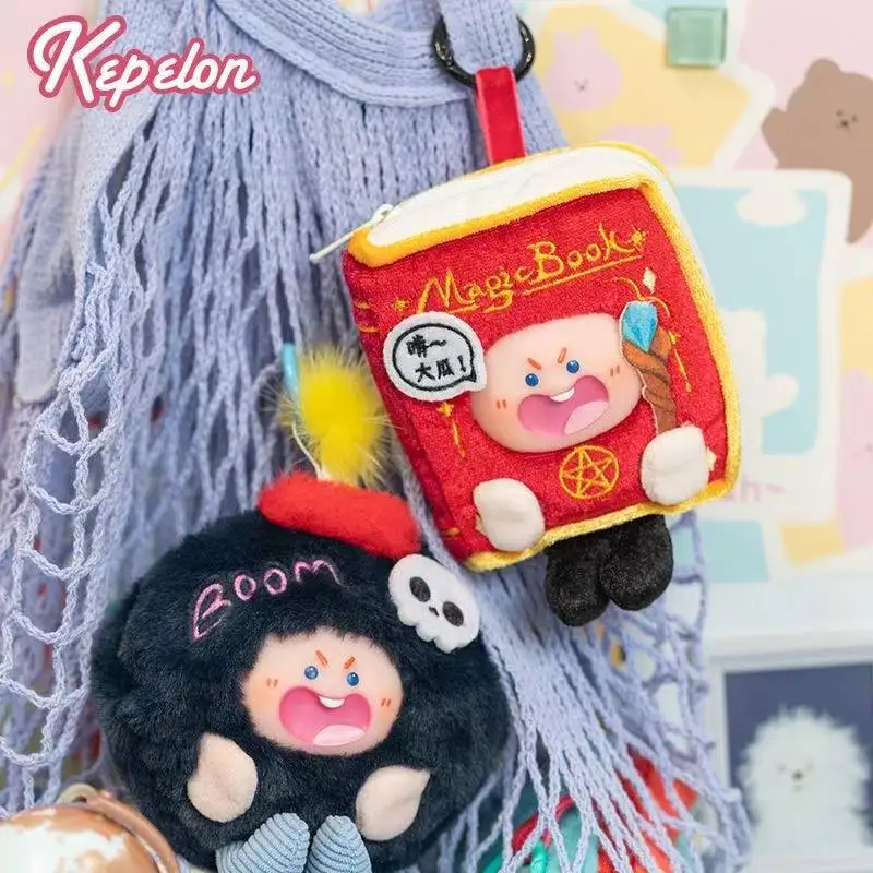 Mais recente bela flip fones de ouvido carteira kawaii pelúcia brinquedo boneca dos desenhos animados anime bonito presente aniversário diversão boneca natal