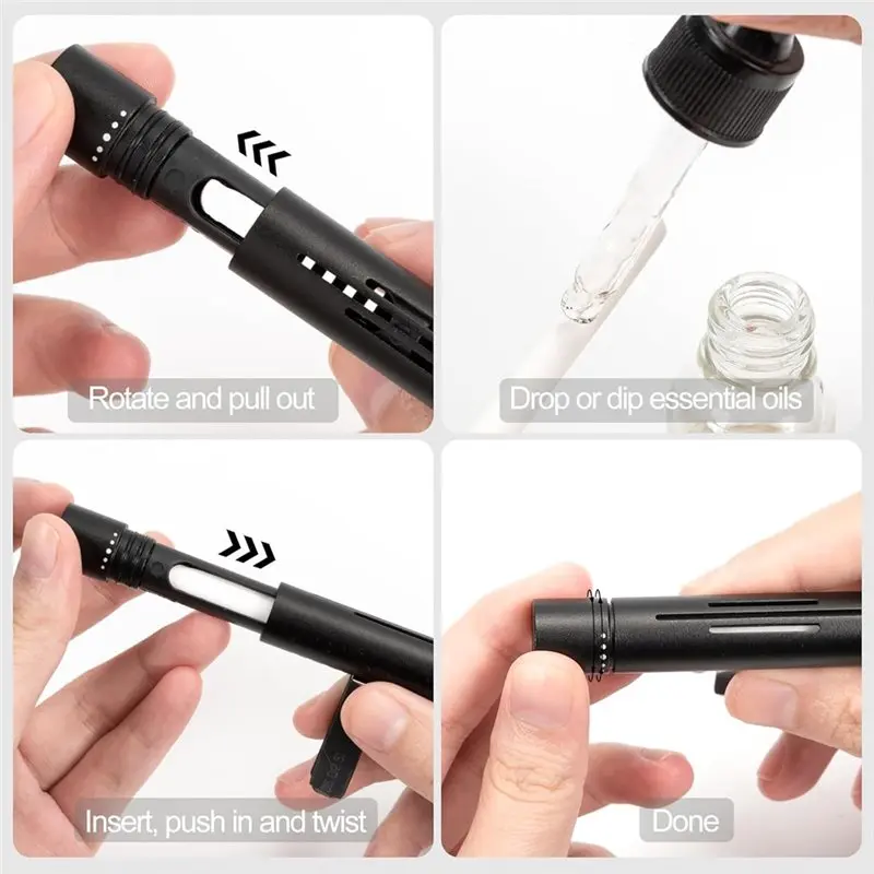 Deodorante per ambienti con 15 bastoncini di ricarica, clip di sfiato per diffusori di oli essenziali per auto da 2 pezzi per autoveicoli, diffusore di profumo di aromi