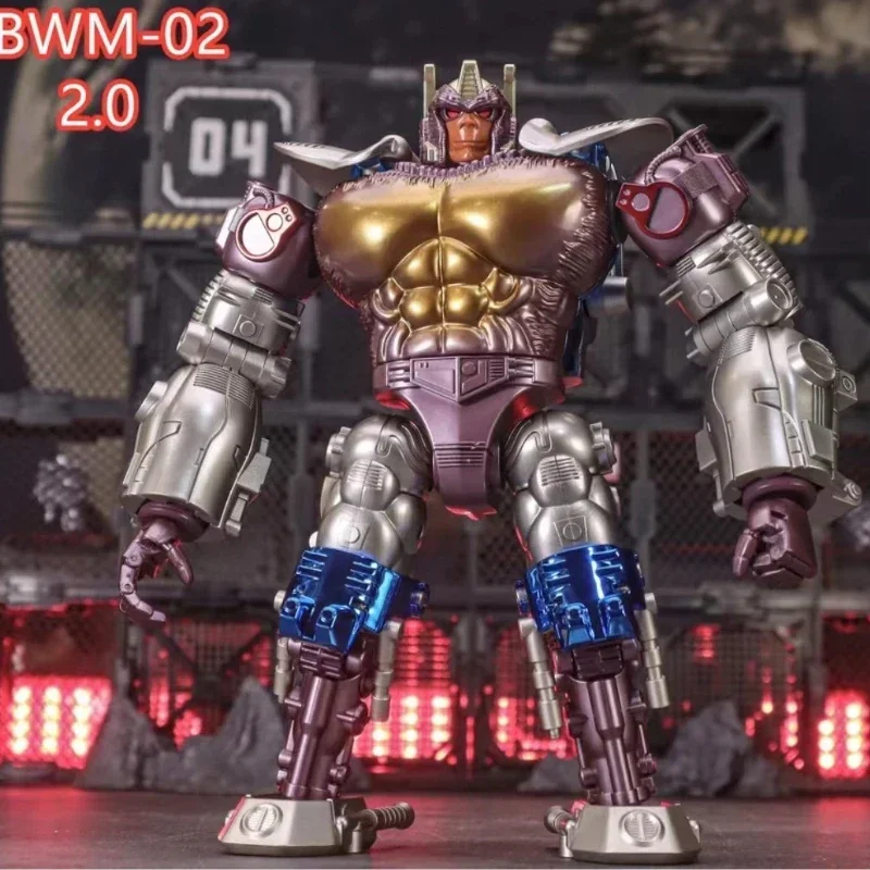 

[IN STOCK SOON] TransArt Toys TA BWM-02 BWM02 2.0 Version Fine Coating Skateboard Gorilla OP COMMANDER Action Figure