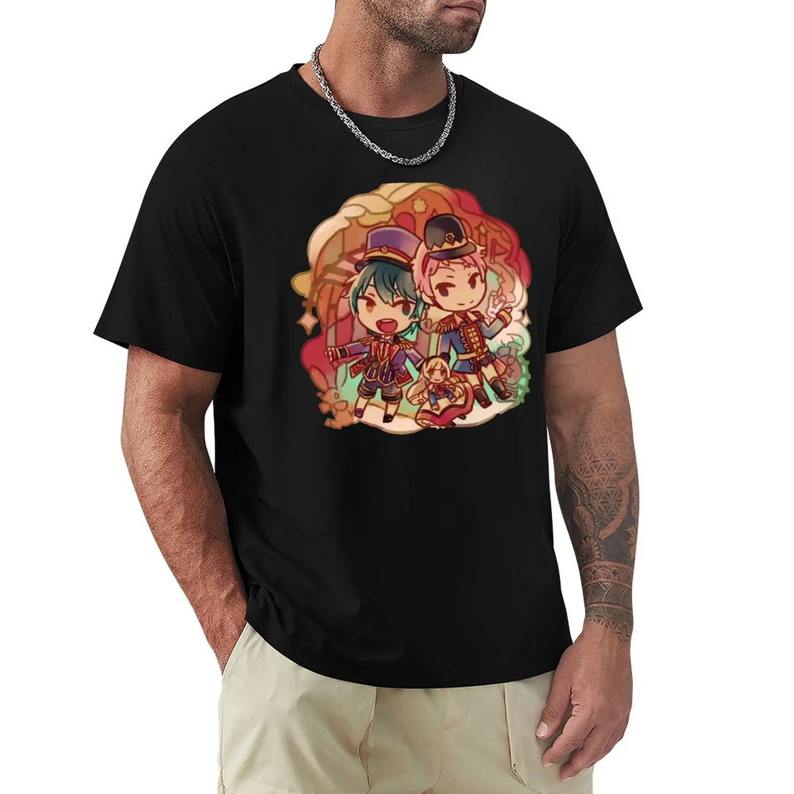 Camiseta Enstars Valkyrie Toybox, camiseta informal de manga corta a la moda