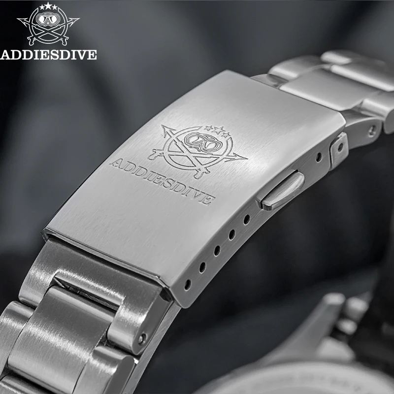 ADDIESDIVE 2025 New Men‘s Watch Calendar Display 200m Diver Sapphire crystal BGW9 luminous Automatic Mechanical Watches